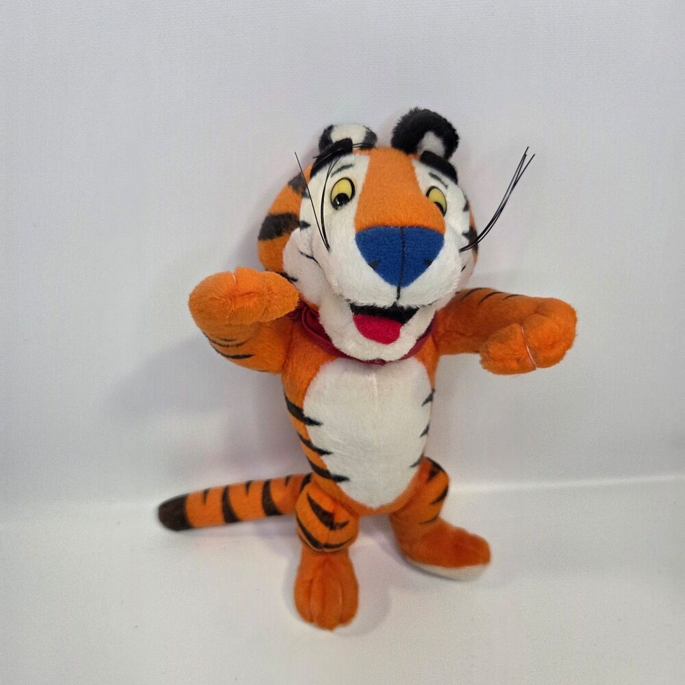 90s Tony the Tiger Stuffed Animal Plush Toy Articulating Joints